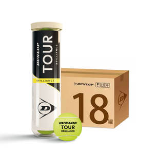<span class=keywords><strong>DUNLOP</strong></span> Tennis Brightening Tennis Practice Match Ball TOUR BRILLIANCE 2024 New Ball - Product Image 5