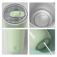 Mug à café en acier inoxydable à double paroi avec logo personnalisé, bouteille d'eau intelligente, 400 ml, cadeau d'affaires classique pour le bureau