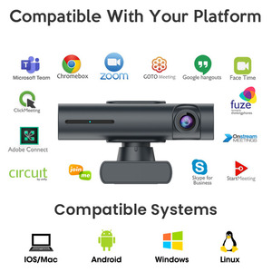 Webcam PTZ 4K à suivi automatique et contrôle gestuel avec stabilisation 6 axes et double micro - Product Image 6