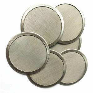 Cakram Filter kawat baja tahan karat, 1 2 5 10 20 25 50 Um 304 316 316L - Product Image 6