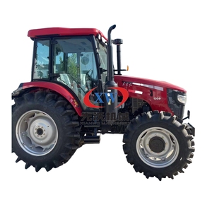 รถแทรกเตอร์ขับเคลื่อนสี่ล้อ100แรงม้าเป็นมิตรต่อสิ่งแวดล้อม4x4การเกษตร - Product Image 4