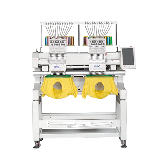 Apparel Machine 2 Head Computerized Embroidery