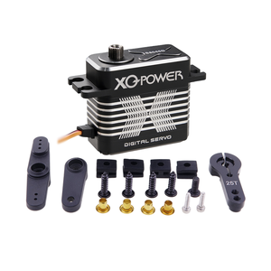 XQ-Power Digital 20KG 25KG 30KG 35KG 2S 8.4V Metal Gear High Torque 180 Degrees Coreless Rc Motor - Product Image 4