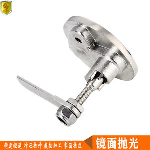 Nouveaux loquets de pont en acier inoxydable de 62 mm, pièces de quincaillerie marine, couvercles de boîtes de pont, corps de serrures pour yachts, bateaux rapides, dirigeables - Product Image 2