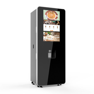 Carbon Steel Glass Door Whey Protein Coffee Protein Shake <b>Dispenser</b> Cold Energy <b>Drinks</b> Vending Machine with SDK Function - Product Image 1
