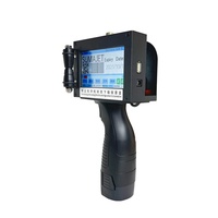 Imprimante à jet d'encre portable 12.7mm 0.5 pouces Date d'expiration portable Code à barres QRcode Machine à jet manuel Imprimante en bois à seau PP