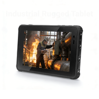 H81 5G-M60-EX MTK Octa Core Android 14 5G Wi-Fi Tahan Air Anti Ledakan 8+256GB 12000mAh Barcode Tablet PC Industri Tangguh