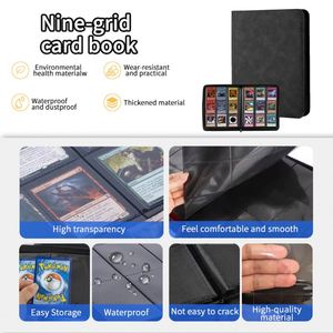 Classeur de cartes à collectionner en cuir PU FX Wholesale, 9 pochettes, dossier TCG, en stock, prêt à être expédié, capacité 360 cartes, prix fabricant - Product Image 6