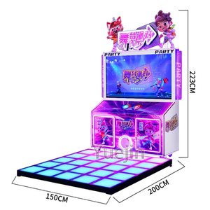 Máquina <span class=keywords><strong>de</strong></span> juego con Sensor <span class=keywords><strong>de</strong></span> movimiento comercial para niños Yuejin, escenario Grande, fiesta, baile, <span class=keywords><strong>entretenimiento</strong></span> electrónico que funciona con monedas - Product Image 3