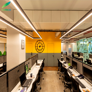 Indoor Linear LED <strong>Light</strong> Pendant <strong>Ceiling</strong> 20w 40w 60w Black <strong>Silver</strong> Surface Mount LED Linear <strong>Light</strong> - Product Image 3