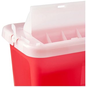 Contenedor de montaje en pared para objetos afilados, contenedor de 5 quadart sharps - Product Image 2