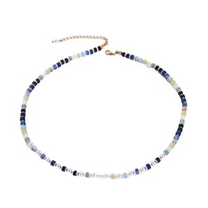 Pulsera de Perlas de Imitación Maillard, Elegante, Azul, Accesorio de Joyería de Moda para Mujer, Origen Yiwu - Product Image 5