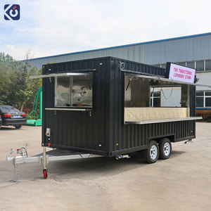 Conteneur maritime de 20 pieds entièrement équipé pour café, remorques alimentaires, bar, restaurant, cuisine mobile extérieure, camion de restauration - Product Image 4