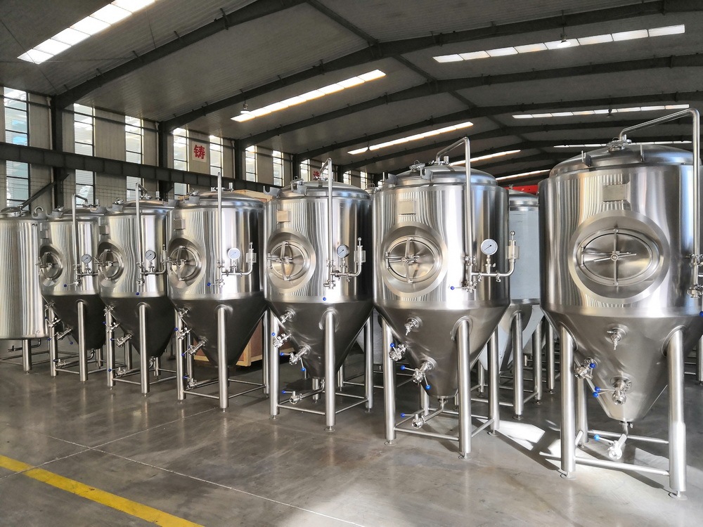 Cuve de fermentation de bière 400L 500L 4HL conique cuve de fermentation pour équipement de microbrasserie