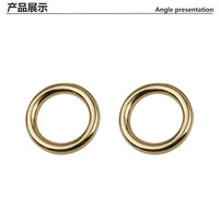 Tas Die Casting tanpa kelim 19mm, cincin perangkat keras, cincin koneksi gesper, cincin pengangkat tali pengikat