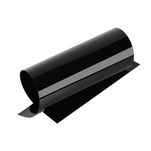 PVCメタリック光沢ブラック0.3mm厚エコフレンドリー耐久性高品質フィルムシート超高輝度ラップカットサービス迅速 - Product Image 4