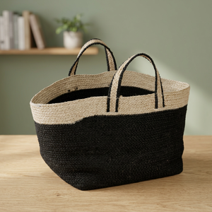 New Shopping <b>Bags</b> Cheap Price Natural Recycle <b>Foldable</b> Carry Houndstooth Zipper Closure Medium Size Manufacturer Exportable - Product Image 2