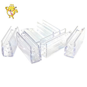 ช่องใส่ป้ายราคาพีวีซีใสสำหรับชั้นวางสินค้าในร้านขายของชำ ติดตั้งง่ายแบบสแนปอิน ใช้แทนป้ายกระดาษได้ ตัดตามขนาดที่ต้องการ - Product Image 1