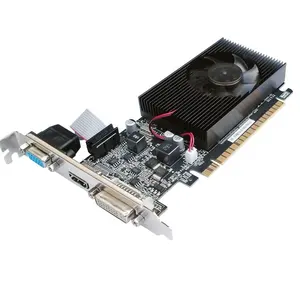 中国深圳库存生产商 GPU DDR3 2GB 卡 GT610 64 位图形卡