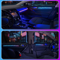 Accessoires de voiture TMPRO, style de remplacement, lumière ambiante RGB multi-modes pour VW Golf 7 2014-2020, décoration intérieure de voiture