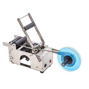 Máquina Etiquetadora Semiautomática para Botellas Redondas con Impresión de Etiquetas, Máquina Etiquetadora para Botellas de Agua, Vino y Vidrio - Product Image 2