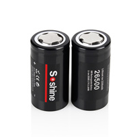 Baterai Isi Ulang Sel 26500, 3.7V 3200mAh Li-ion - 2 Buah (Paket isi 1)