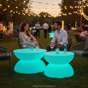 Barras LED de Diseño Redondo para Mesa de Centro, Iluminación Interior/Exterior para el Hogar, Muebles de <span class=keywords><strong>Bar</strong></span> con Barras LED - Product Image 5