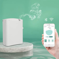 Diffuseur d'arômes intelligent électrique Crearoma 500 ml avec télécommande intelligente, machine à parfum d'aromathérapie avec diffuseur de parfum HVAC