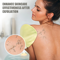 Gant exfoliant bronzant, Gants exfoliants, Gants de douche, Gants de bain exfoliants, Mitaines exfoliantes profondes, Gants exfoliants en viscose