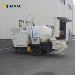 Pompe à béton portable HAMAC pour travaux de construction à distance - Product Image 3