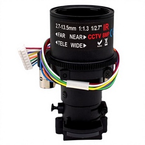 Lente con zoom motorizado, 2,7-13,5 mm, 8 MP, con IR-CUT, conector directo de 14 pines, lente de enfoque con motor paso a paso M881 - Product Image 1