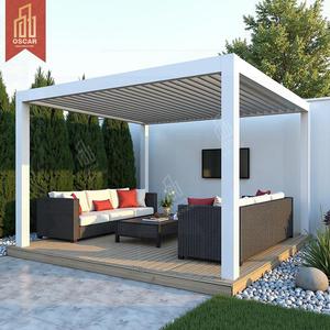 Bioclimatic persienne motorisée étanche en aluminium jardin patio terrasse extérieur bloc UV <span class=keywords><strong>pergola</strong></span> de luxe - Product Image 2