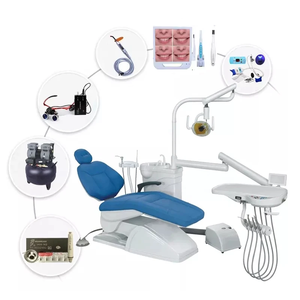 Unité dentaire électrique <span class=keywords><strong>de</strong></span> haute qualité chaise hôpital <span class=keywords><strong>de</strong></span> <span class=keywords><strong>dentiste</strong></span> clinique pièce à main économique chaise dentaire - Product Image 1