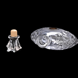 Bouteilles à spiritueux de 700 ml, bouteille en verre cristal transparent pour <span class=keywords><strong>vodka</strong></span>, brandy, gin, rhum, personnalisation possible - Product Image 2