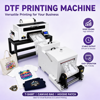 Imprimante DTF A3 pour transfert, 30 cm, tête simple XP600, encre CMYK et blanche, avec secoueur de poudre A3 et sécheur tout-en-un