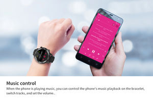 Smart Care Smartwatch OEM ODM SDK Sport-Bewegungsverfolgung APP-Steuerung R4 Runde Smartwatch - Product Image 4