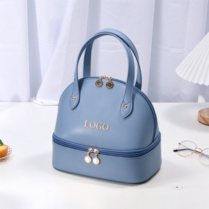 Bolsa de Picnic Aislada, Resistente al Agua, Ecológica, para Todas las Estaciones, de Cuero PU con Lámina de Aluminio, Protección Contra Viento y Hielo - Product Image 3