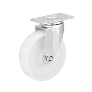 <span class=keywords><strong>5</strong></span> Zoll industrielle <span class=keywords><strong>Nylon</strong></span>-Roller Metallstahl mit Gimbal Rotationsrad-Roller-Top-Stil für Trolley-Roller - Product Image 1