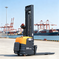 Gerbeur électrique durable de 1,5 à 2 tonnes avec une hauteur de levage de 3000 mm, prêt à être expédié