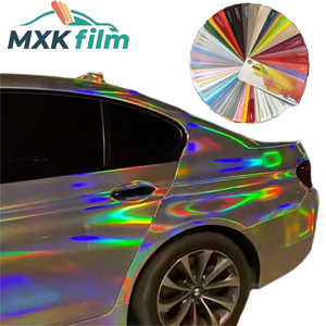Vinilo Reflectante para Envolver, Vinilo de Color de 1.52*18m, Adhesivo Decorativo para Automóviles, Vinilo Elástico sin Burbujas - Product Image 2
