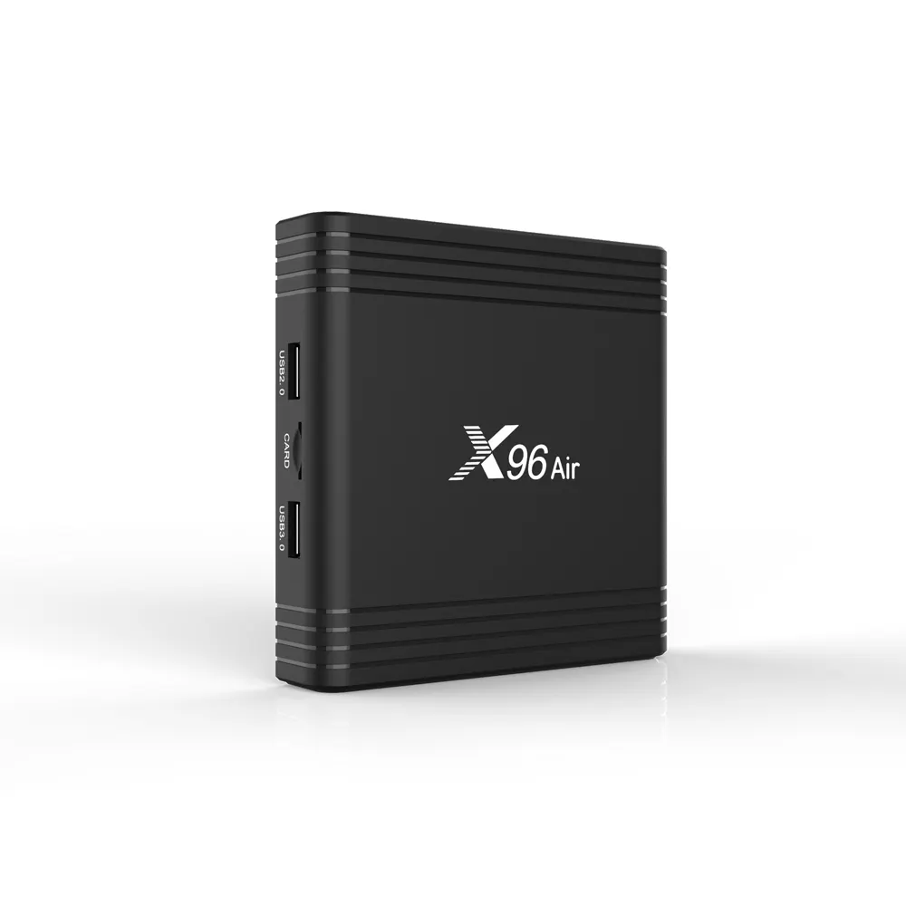 X96 אוויר אנדרואיד 9.0 amlogic s905 x3 2 ג 'יגה-b/32GB/16GB/64GB 8k תיבת טלוויזיה 2.4 Gb 8k/5.8 gb/64GB 8k תיבת טלוויזיה GHz/gHz ac כפול 10/100m 3 * usb עדכון usb תיבת טלוויזיה