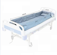 Lit d'hôpital pliable pratique avec matelas de douche intégré pour personnes âgées – Vente directe usine, rangement facile, gain de temps et d'effort, en métal