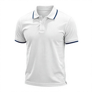 เสื้อโปโลปักลายตามสั่งสำหรับผู้ชาย แขนสั้น เสื้อยืดโปโลสำหรับตีกอล์ฟ - Product Image 4