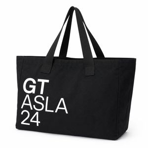 Fashion Canvas Lady Shoulder Handbag with Zipper Closure, <b>Long</b> Handle Daily Shopping <b>Bag</b> Customizable Logo & Color - Product Image 1