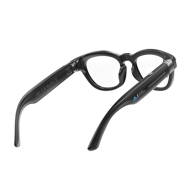 Factory Price Bluetooth Photochromic Glasses Audio Waterproof Music Call Ai Assistance Smart Glasses with Camera