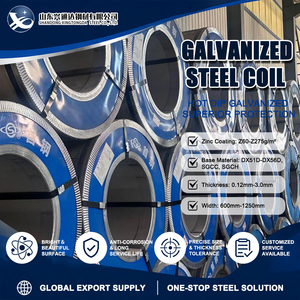 SGC490 Q235 Hot Dip Galvanized Z80 G/sqm 0.16mm 1250mm Galvanized Steel Coil with Excellent Corrosion Resistance - Product Image 1