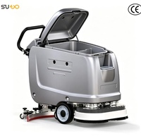 Mesin Scrubber Dryer Lantai ST-X40 Profesional dengan Tangki Air Besar dan Dua Sikat untuk Komersial