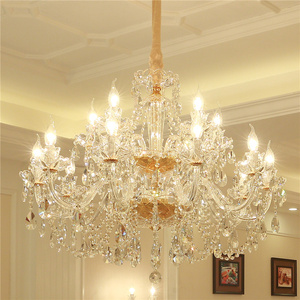 Lampadario di Lusso Moderno in Cristallo K9 per Soggiorno, Decorazione per Matrimoni, Lampada a Sospensione in Vetro per Hotel, Illuminazione per Interni - Product Image 4