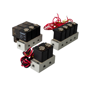 2v025-06 1/<span class=keywords><strong>8</strong></span> inch 2 cách khí nén solenoid Van đa dạng điều khiển không khí van nhóm cho không khí nước DC12V DC24V AC24V AC110V AC220V - Product Image 2