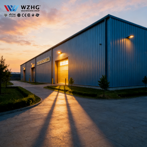 Almacén de Estructura de Acero Ecológico de Alta Calidad para Geoponía, Certificado ISO9001, con 50 Años de Vida Útil y Garantía de Más de 5 Años - Product Image 1